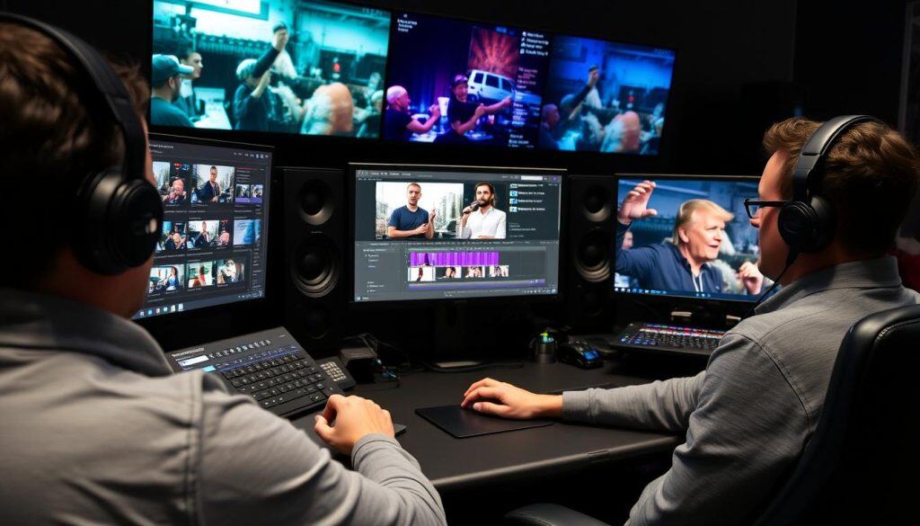 Postproducción de audio y video en productora audiovisual Bogotá